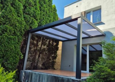 Model Merlot - system szklanych drzwi przesuwnych Zadaszenia4U